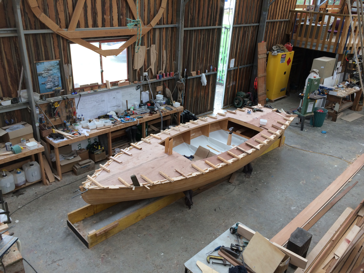 BOUW KWADRAAT IN TASMANIE VORDERT