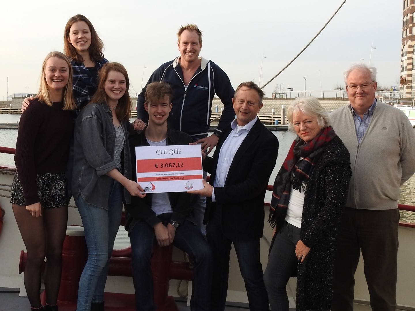 DONATIE VOOR STICHTING ONE FINE DAY