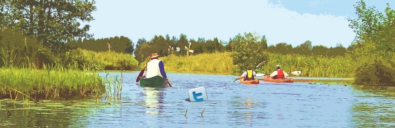 VEEL PEDDELPLEZIER OP WATERSPORT-TV