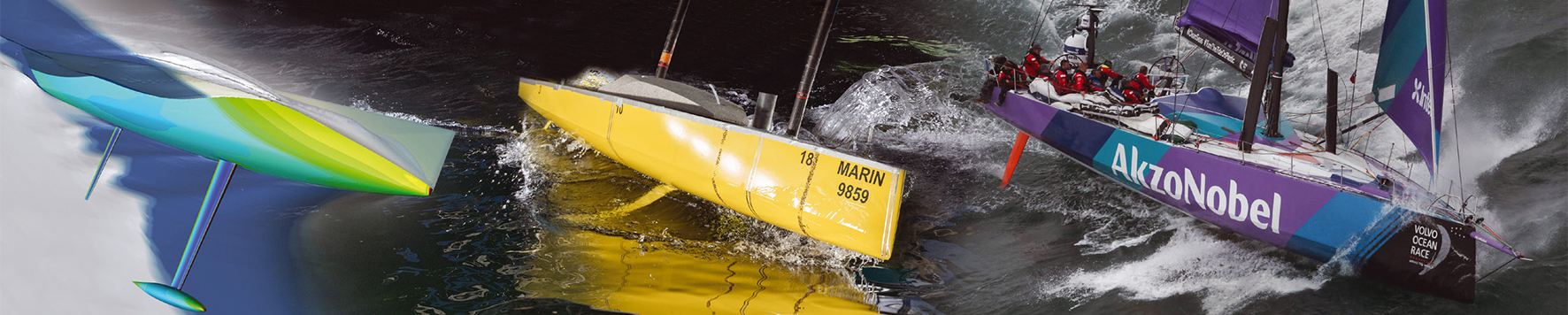 MARIN DOET ONDERZOEK VOLVO 65 RACER TEAM AKZO