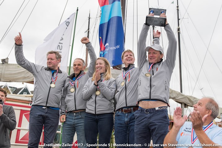 Landskampioen Almere Centraal _ Eredivisiezeilen 2017 -Monnickendam Speelronde 5-1864 (foto Jasper van Staveren)