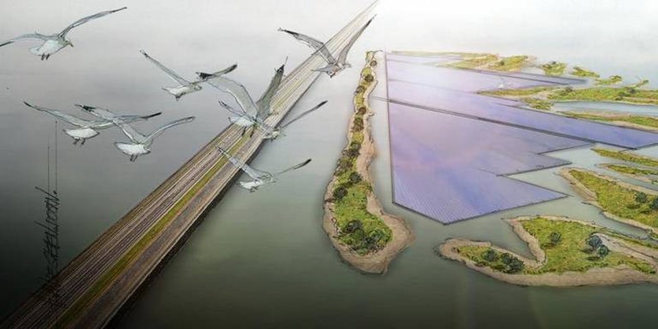 PLANNEN VOOR DRIJVEND ZONNEPARK IN IJSSELMEER