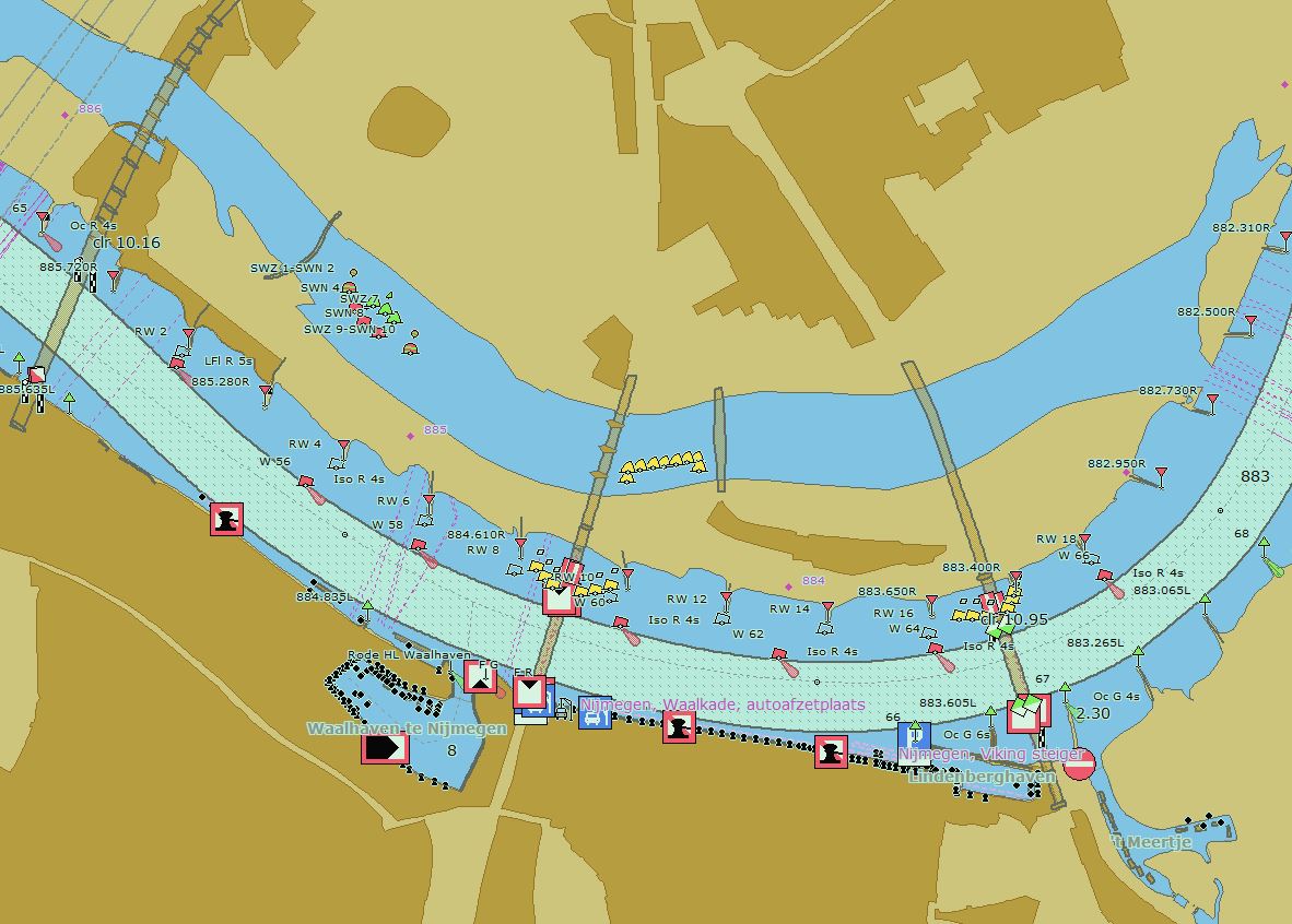 VERBETERDE VAARKAARTEN