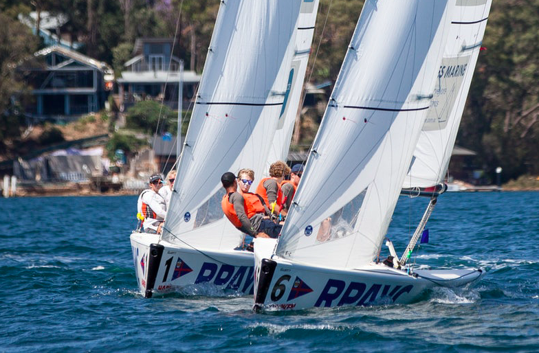 TEAM DUTCH WAVE MIST IN SYDNEY NIPT PODIUM