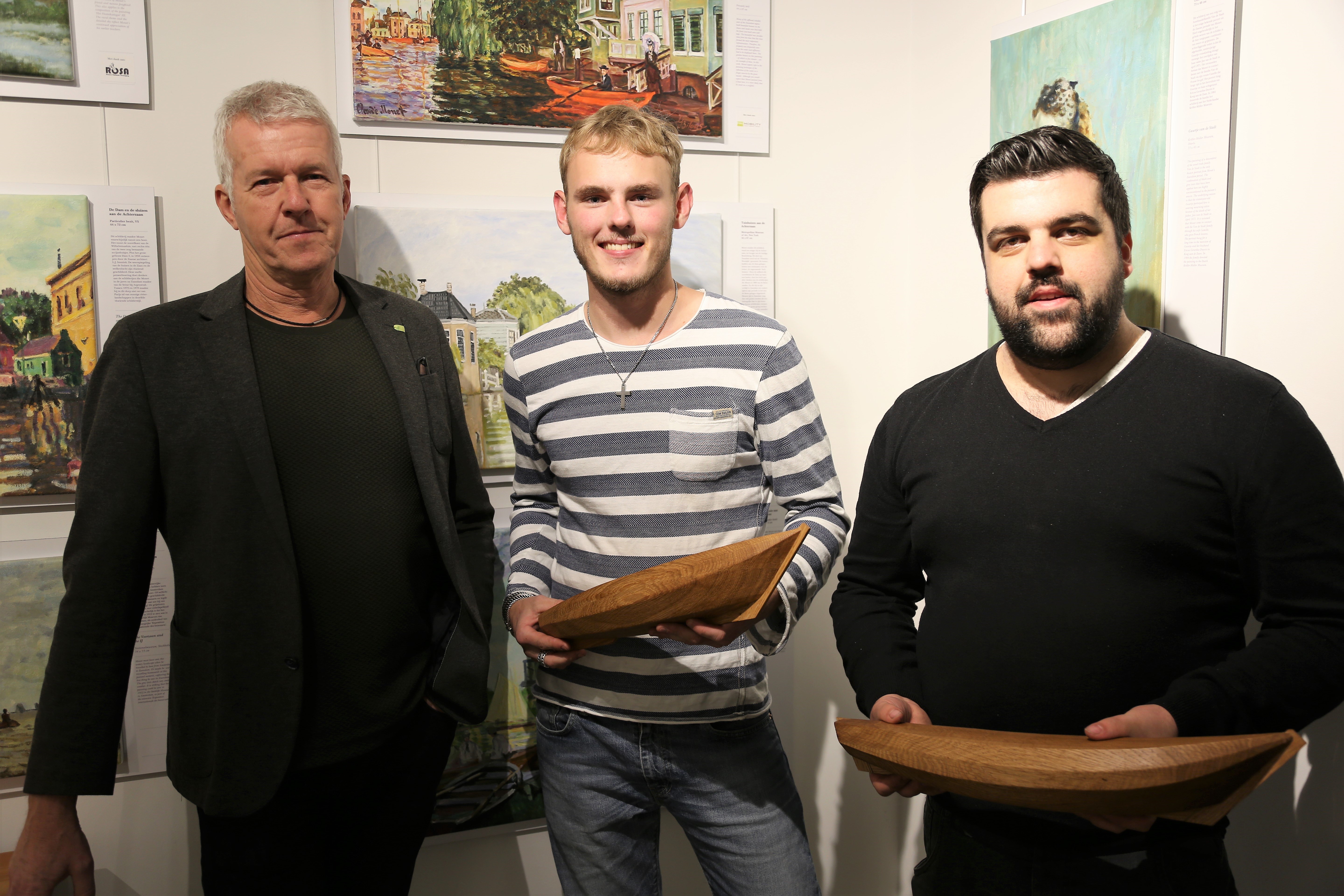 STUDENTEN GAAN ZAANSE 'MONET' GONDEL BOUWEN