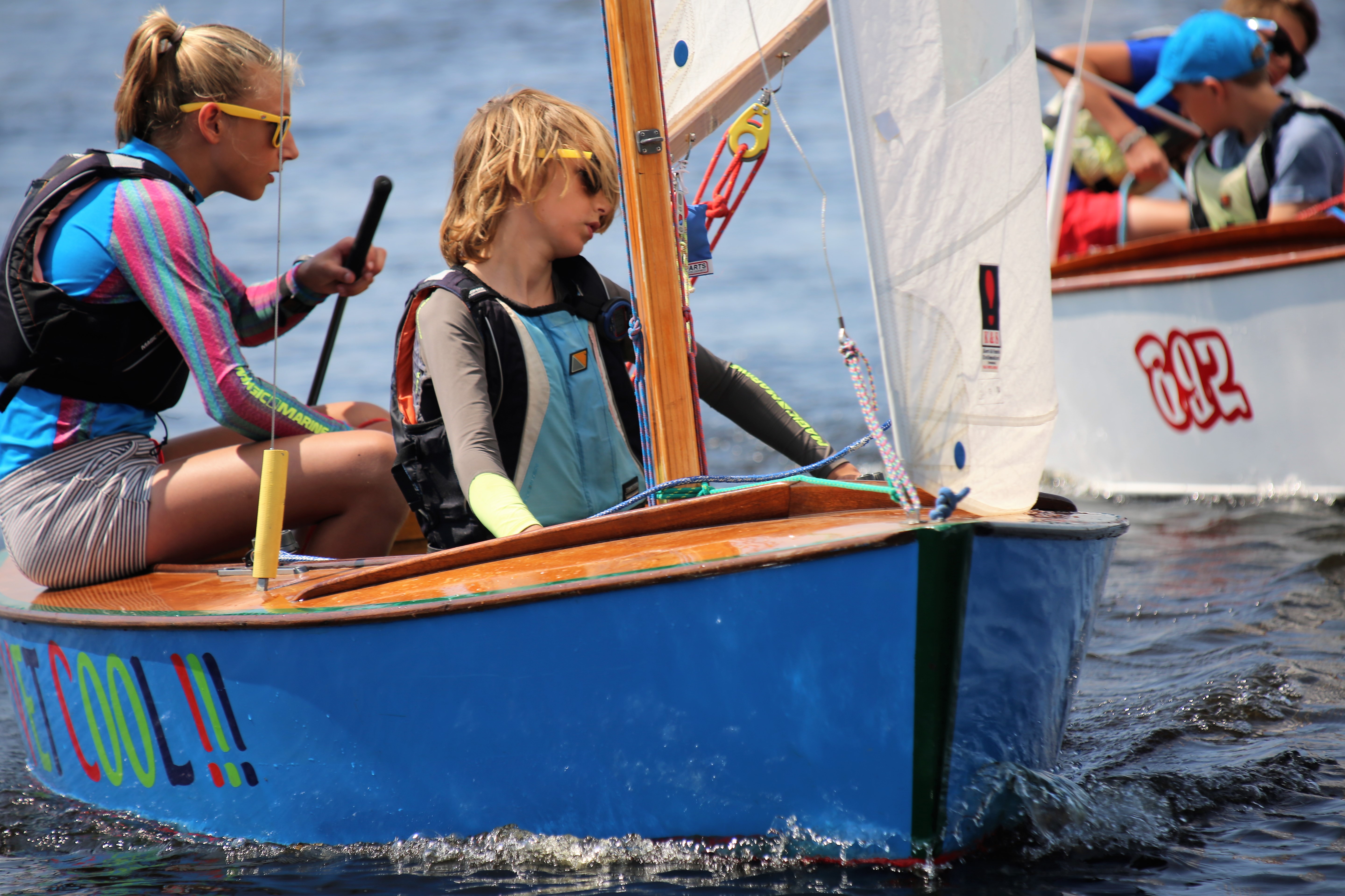 JEUGDZEILTRAININGEN OP SCHILDMEER