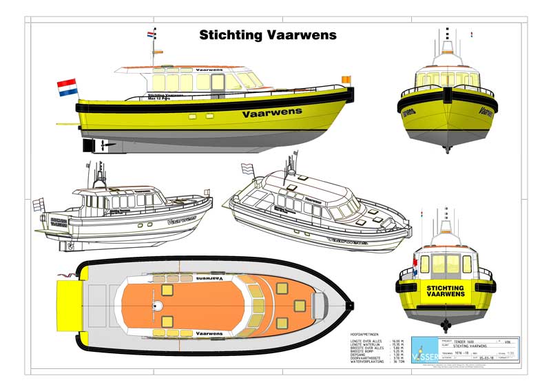 GROEN LICHT VOOR VAARWENS SCHIP