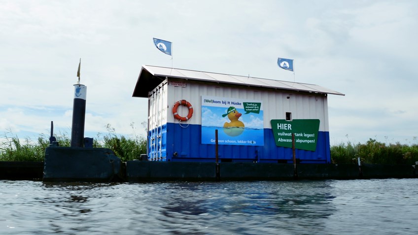 It H&#250;ske zij-aanzicht