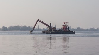 Baggeren Ijsselmeer