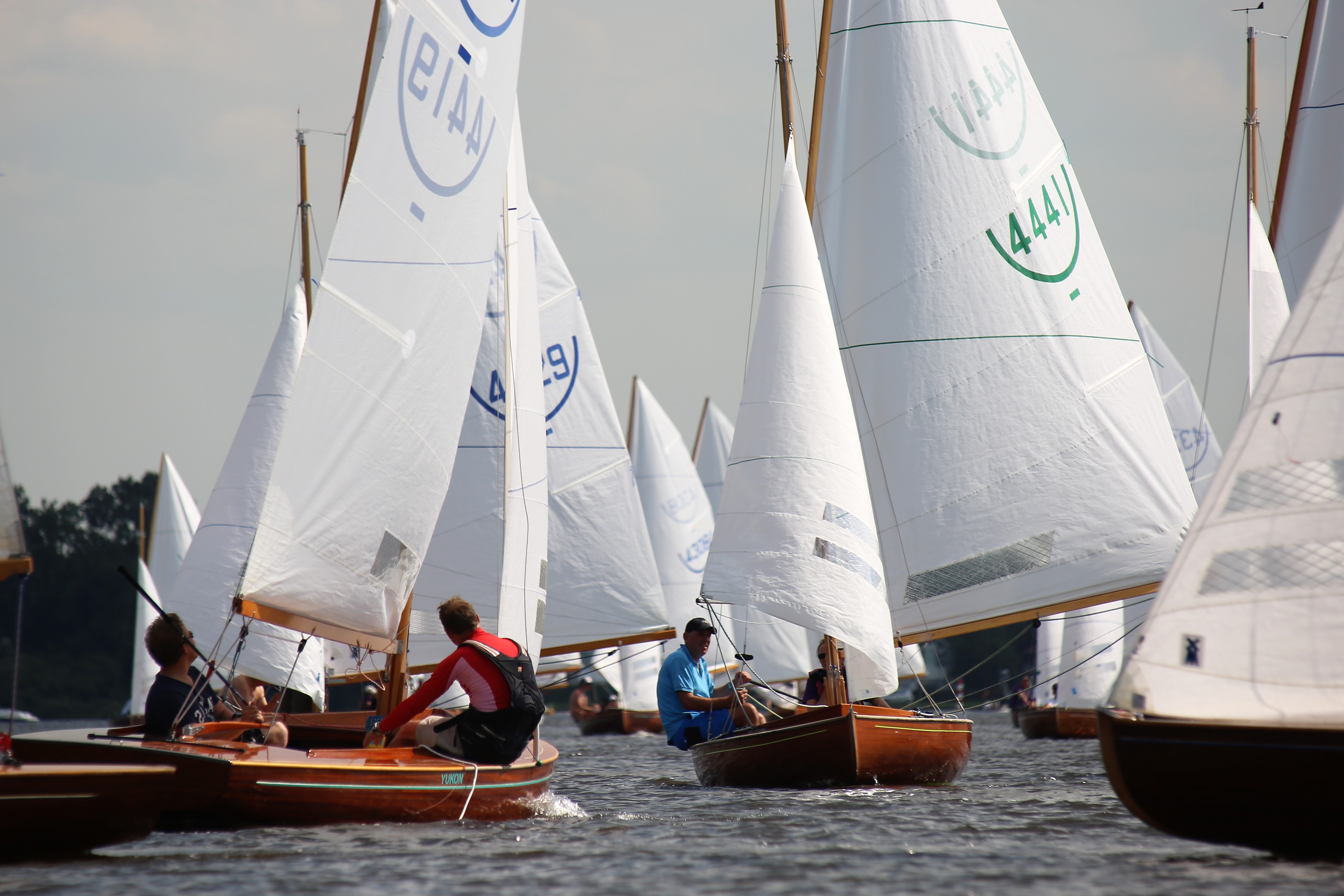 DRIE GROTE ZEILEVENEMENEN OP SCHILDMEER