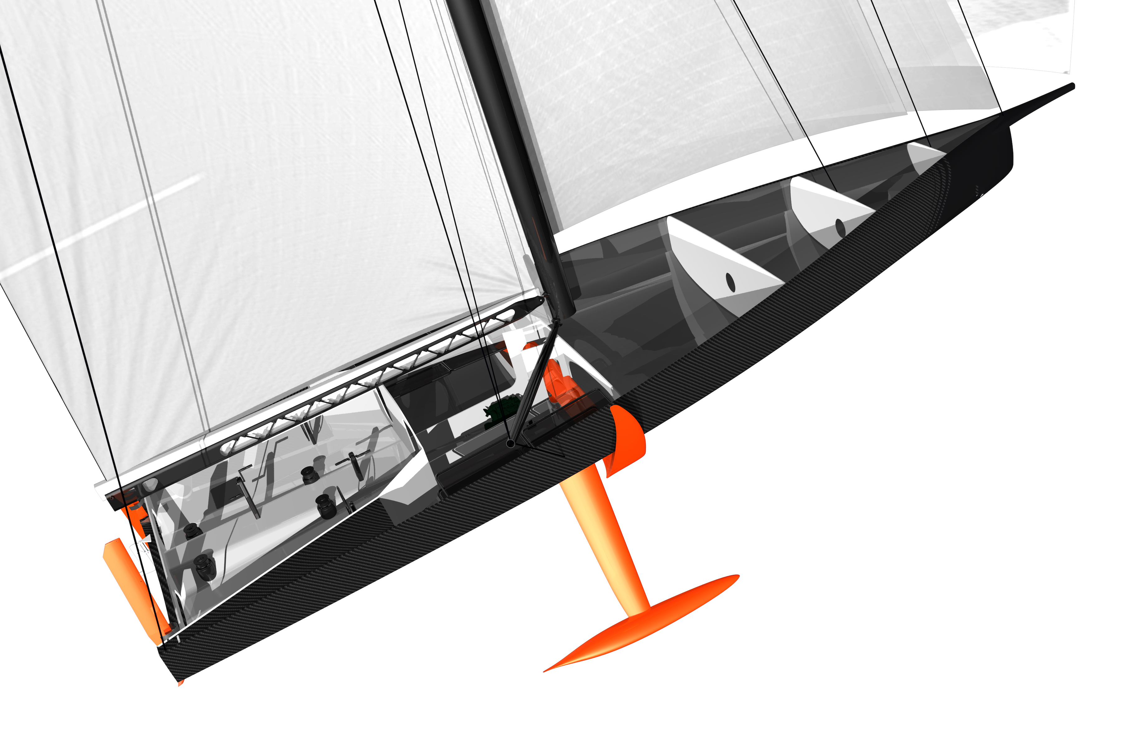 IMOCA OPEN 60 IN VOLGENDE OCEAN RACE
