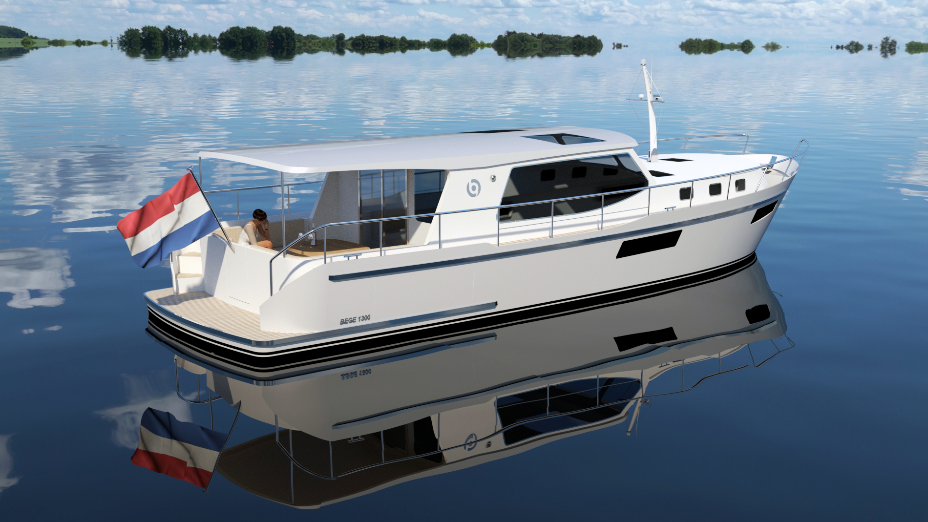 NIEUWE MOTORJACHT TELG VAN BEGE