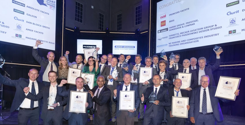 BOAT BUILDER AWARDS UITGEREIKT