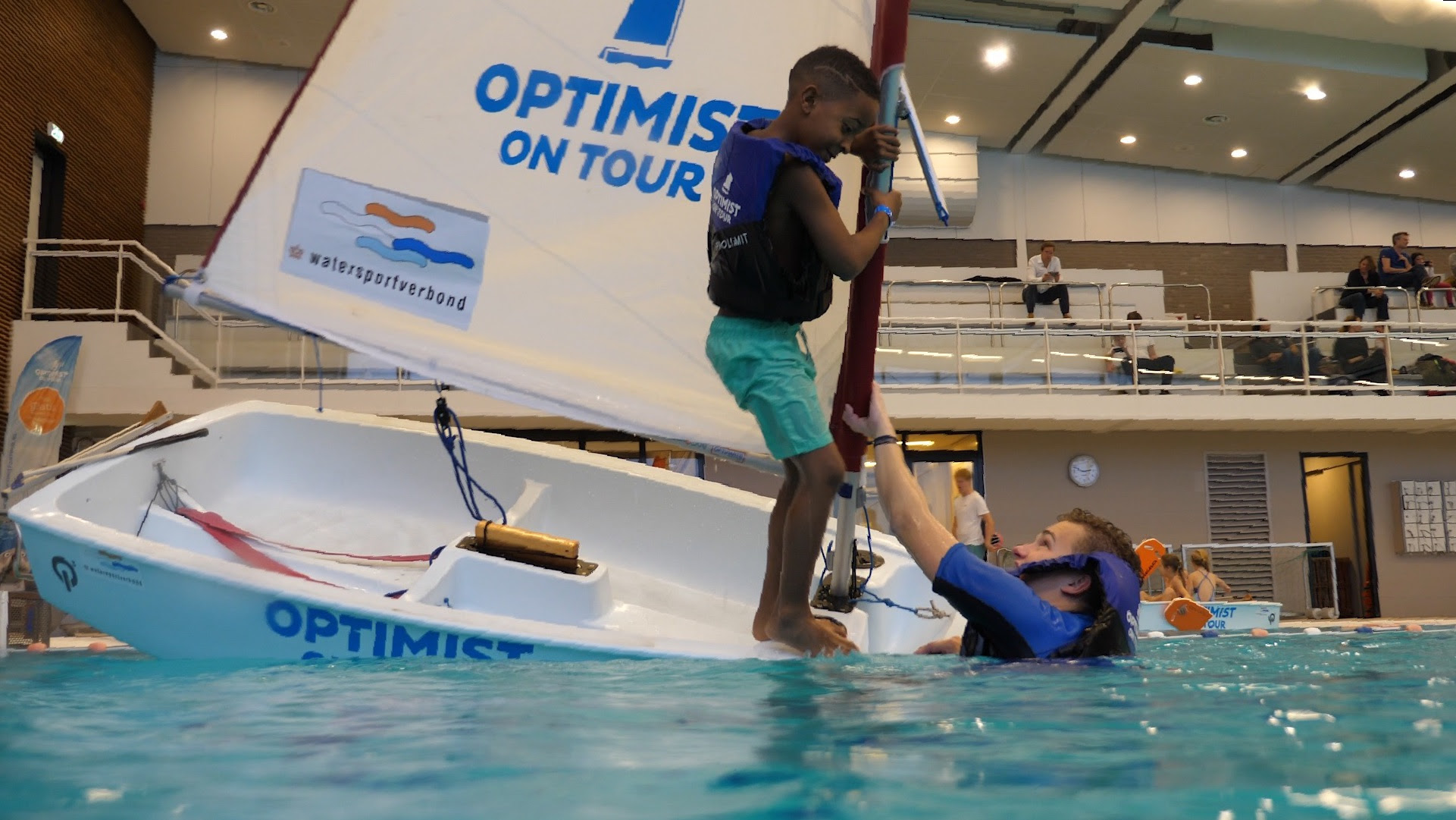 WATERPRET TIJDENS ONDERWIJSSTAKING