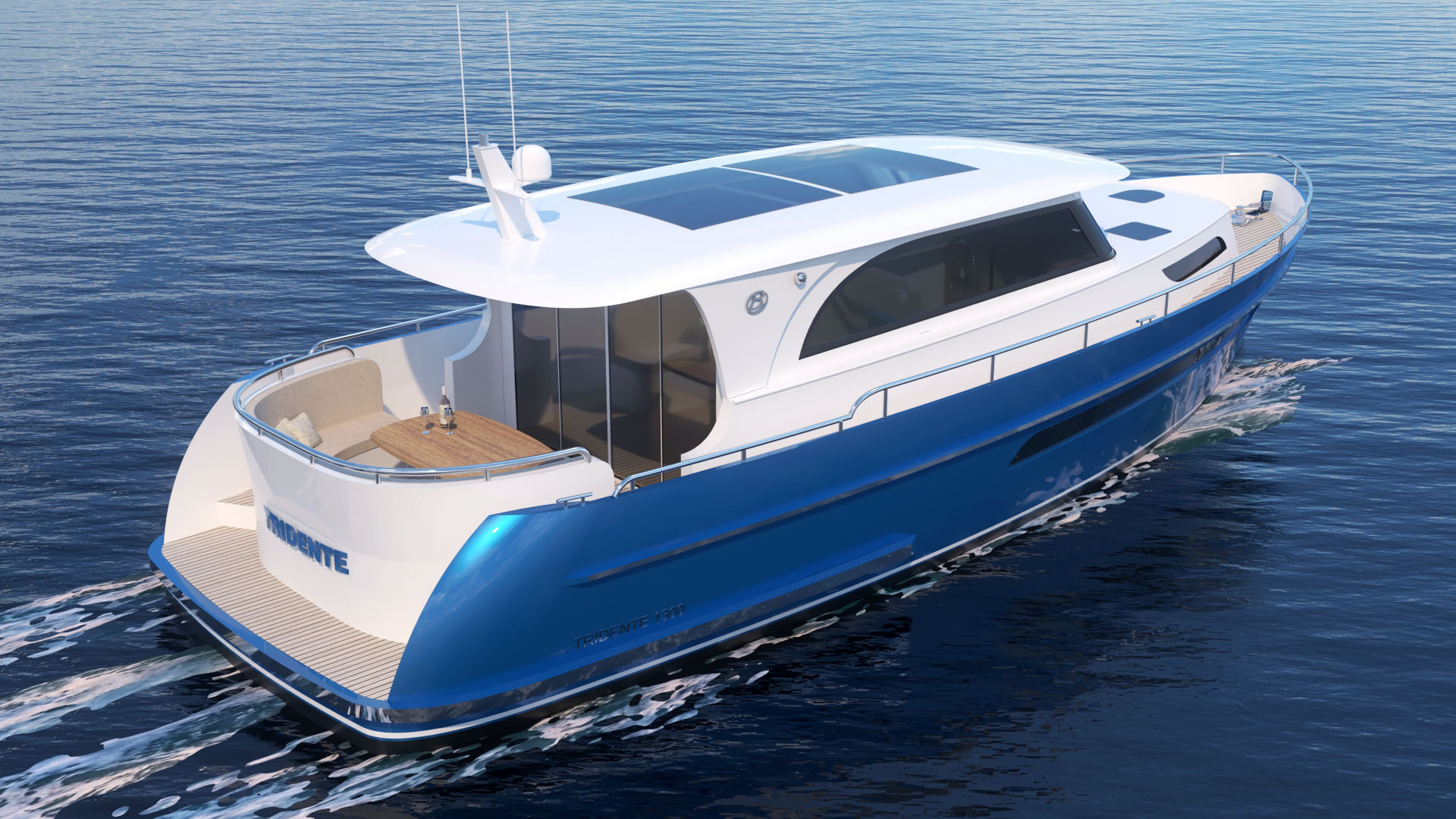 BABRO TRIDENTE 1300...STIJLVOL RUIMTESCHIP