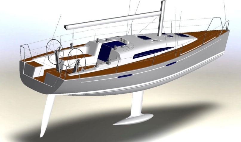 Finnflyer GT42 tekening