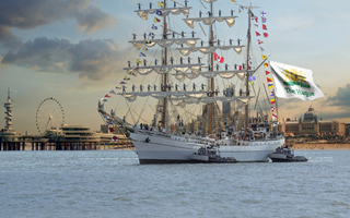 Tall Ship voor Pier en Kurhaus