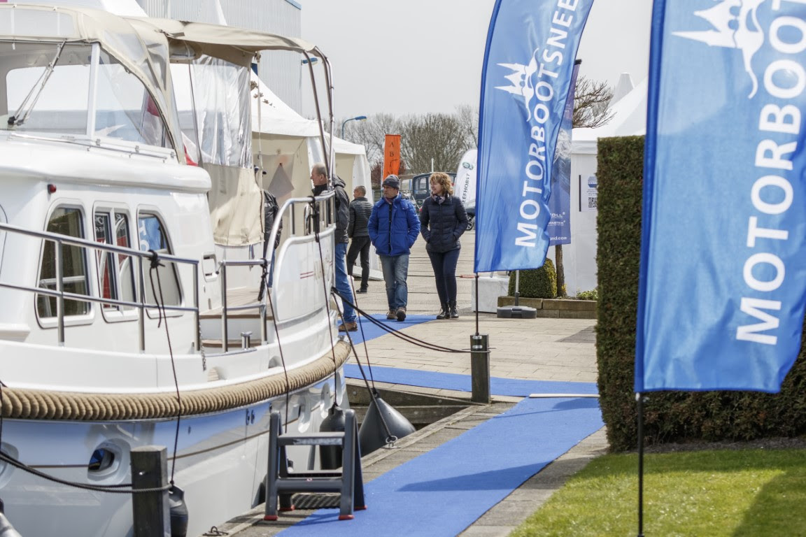 RUIM 40 PROCENT MEER BEZOEKERS VOORJAARSEDITIE MOTORBOOT SNEEK