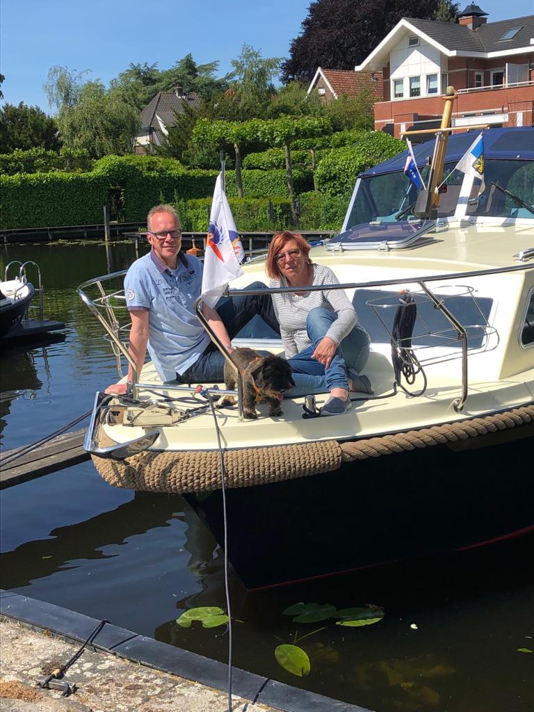 MET KINGFISHER OP DE LINGE