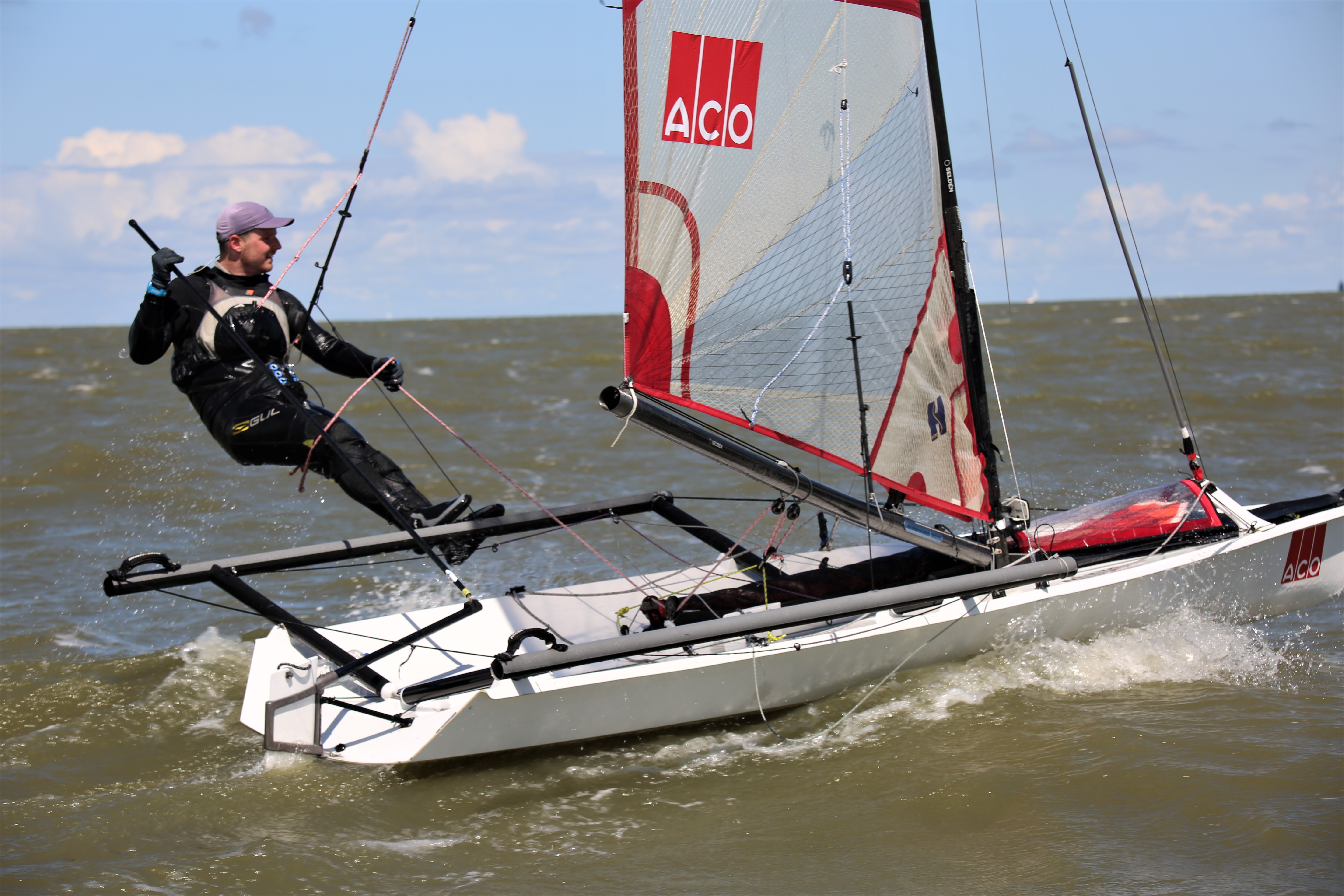 ZEILACROBATEN KLAAR VOOR WK MUSTO SKIFF