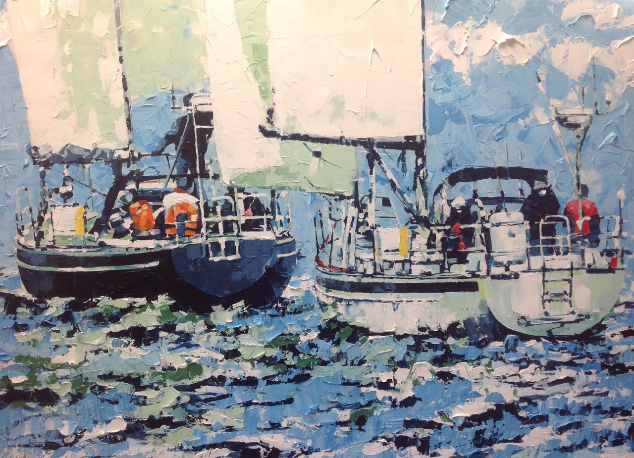 24-UURS RACE THEMA SCHILDERIJENEXPOSITIE