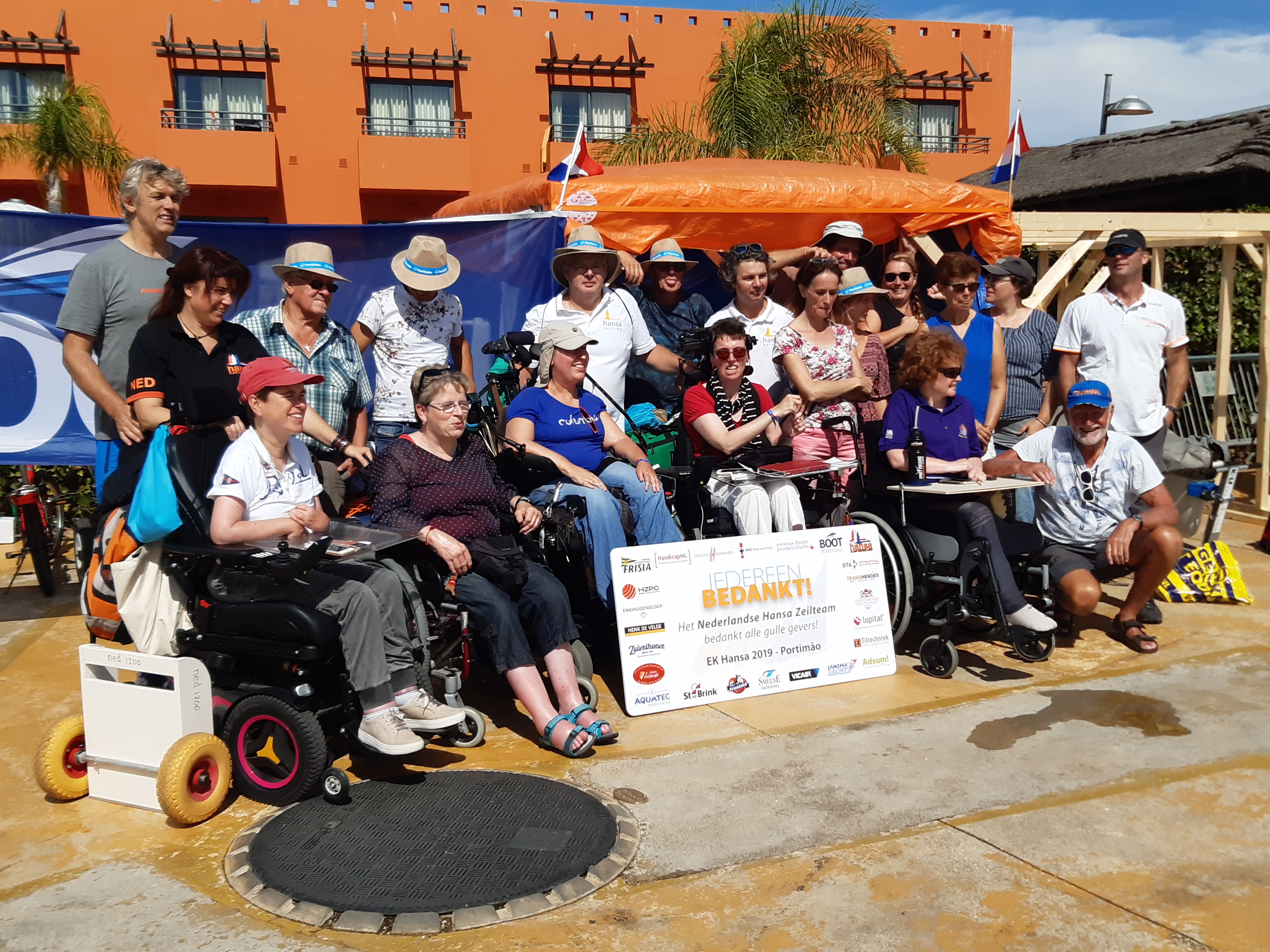 NEDERLANDSE HANSA ZEILPLOEG KLAAR VOOR EK