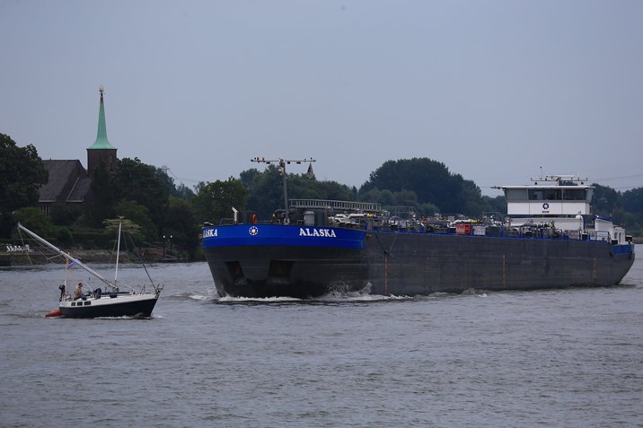 Banner veilig op het water