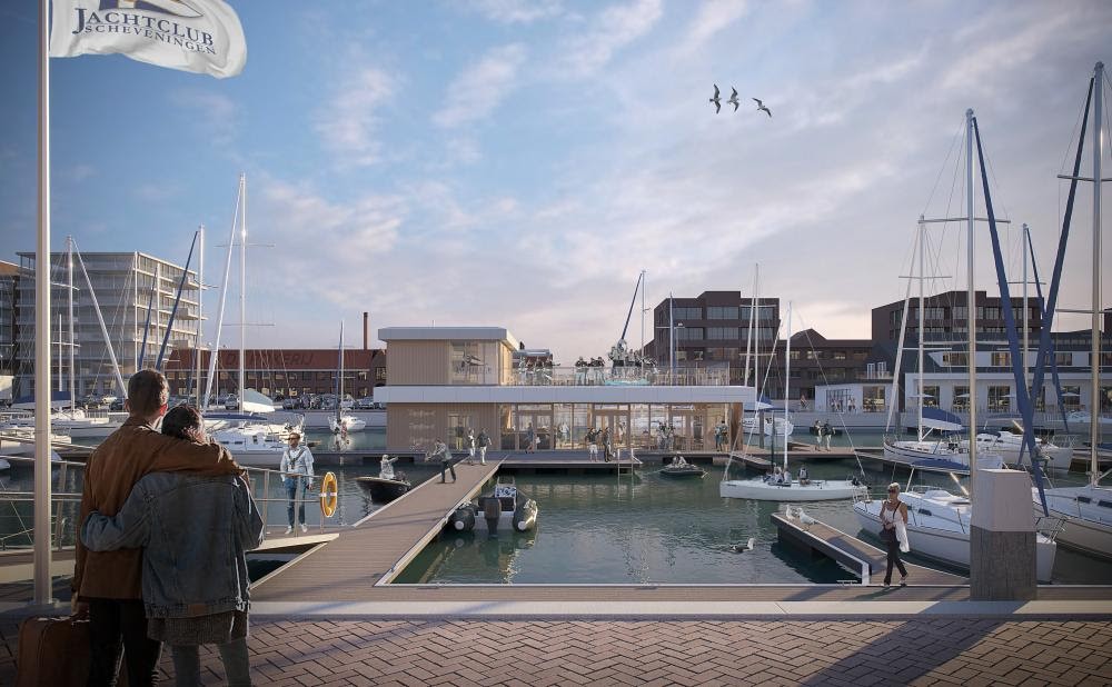 NIEUW CLUBHUIS VOOR JACHTCLUB SCHEVENINGEN
