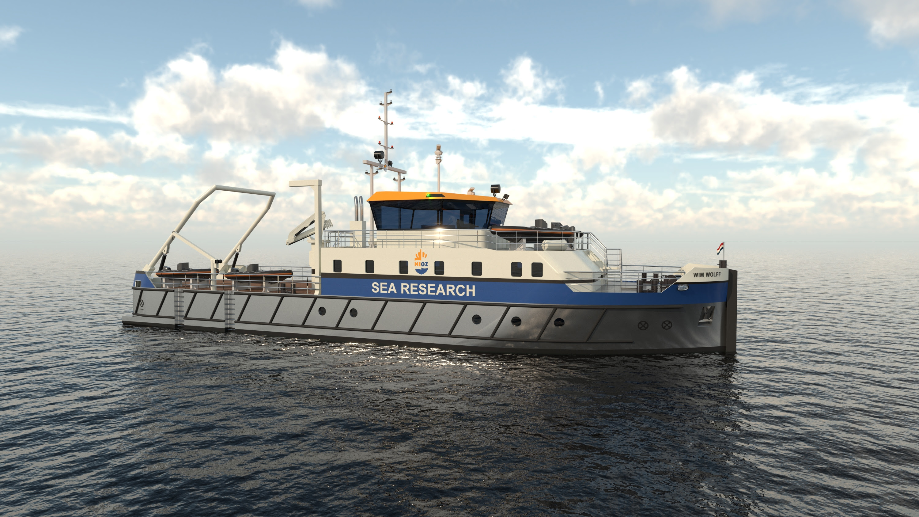 GROEN LICHT VOOR BOUW ONDERZOEKSSCHIP WIM WOLFF