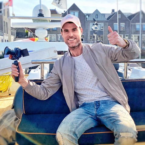Watersport-TV vlogger Kees Aantjes
