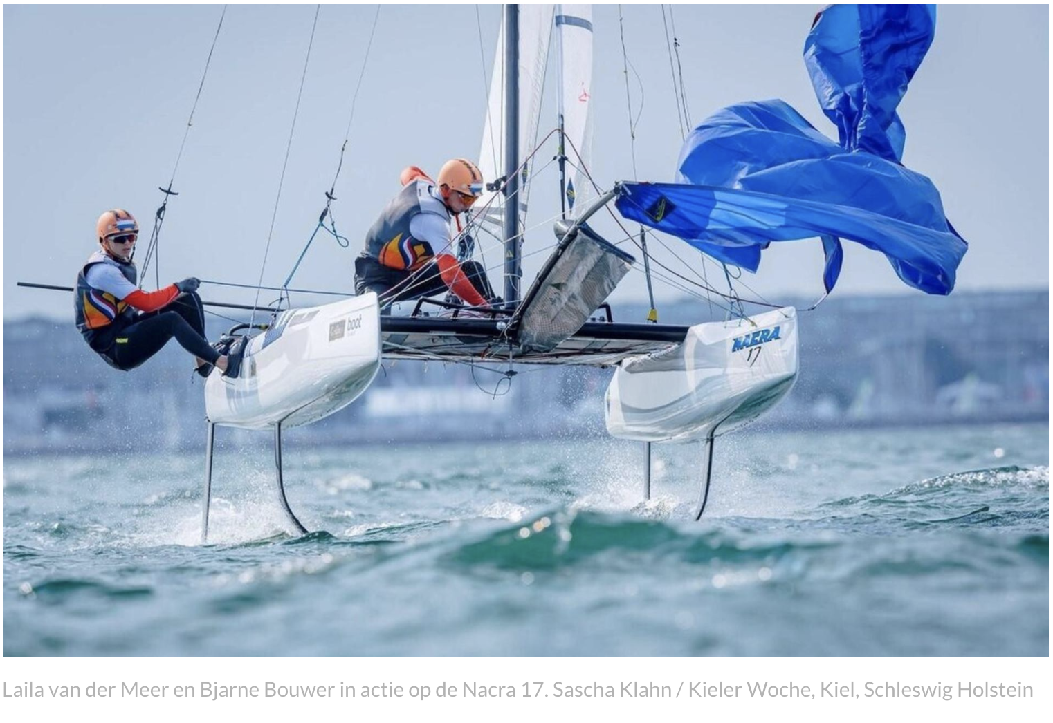 Laila van der Meer en Bjarne Bouwer vizier weer op Parijs 2024