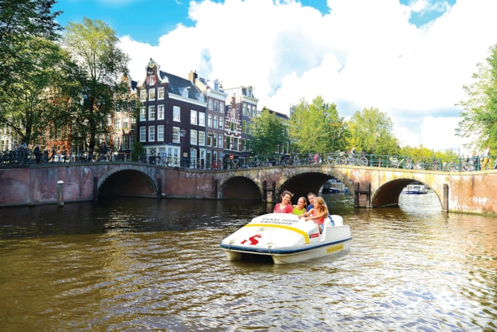 Stromma Canal Tours Amsterdam Pedal Boat Waterfiets