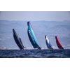 The Ocean Race Europe vloot naar finish in Genua