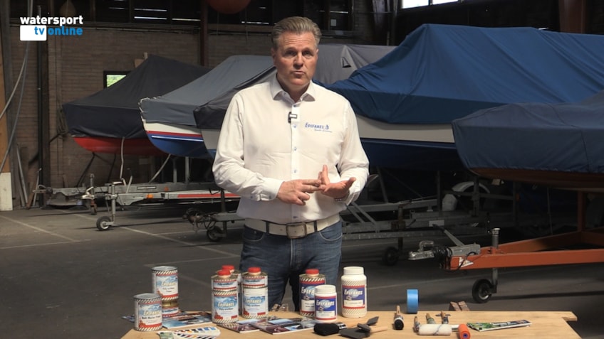 Bootklussen een en twee componenten lakken