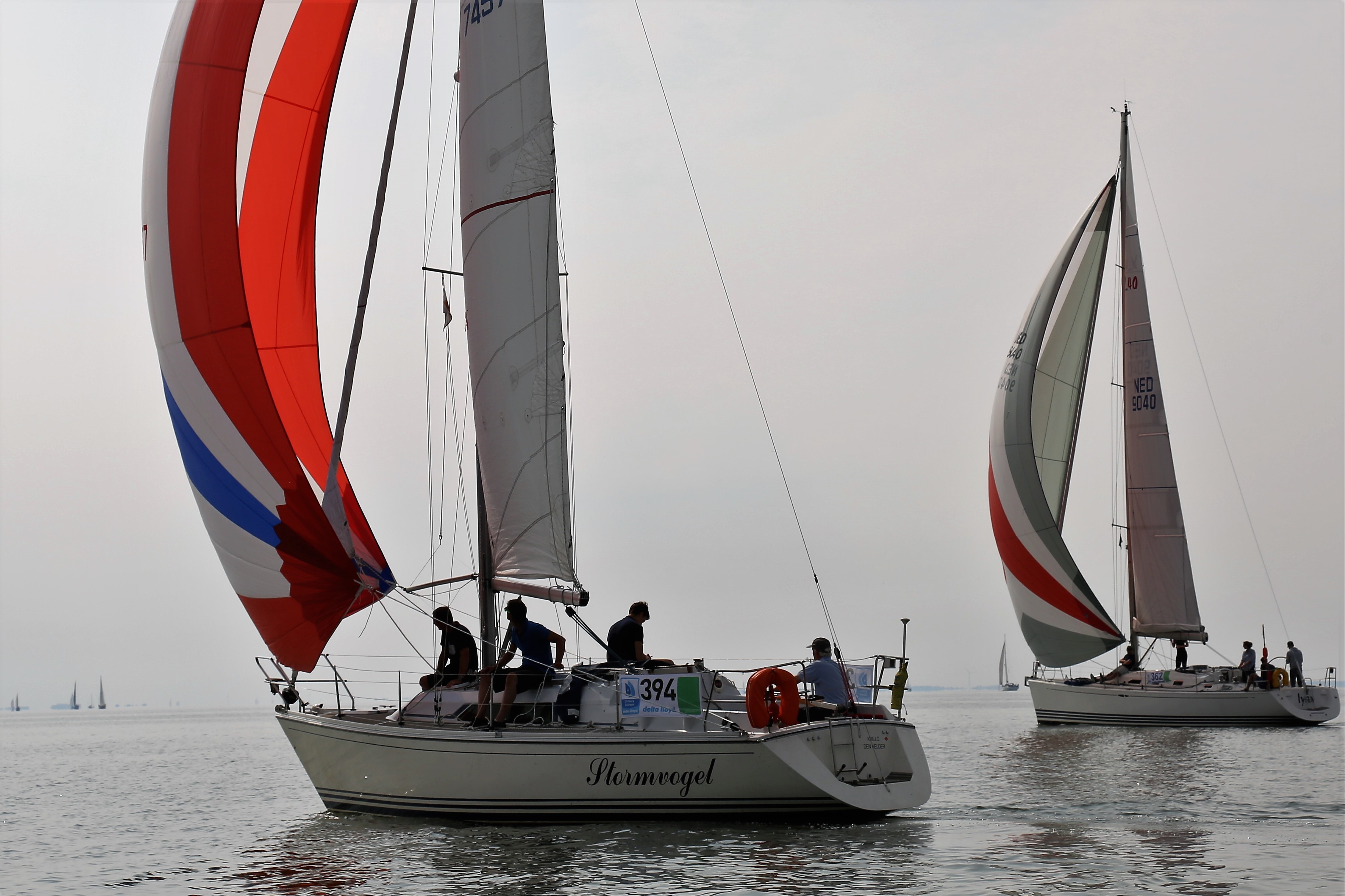 24 uurs Zeilrace met 413 teams aan de start