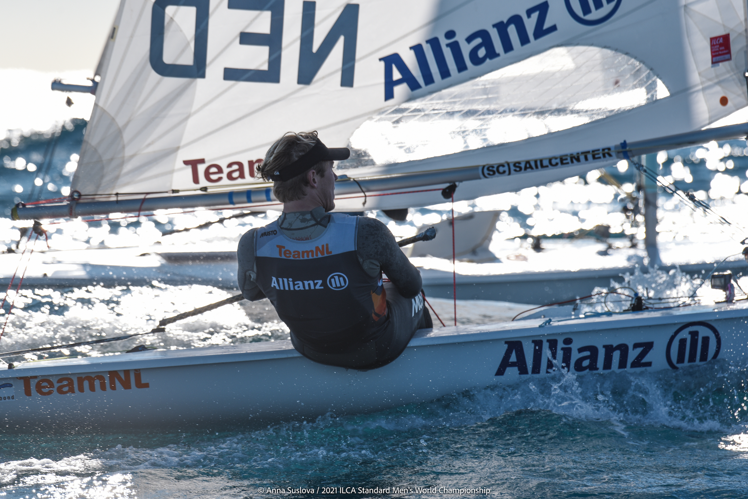 WK ILCA7 eindigt met zeilers op de wal