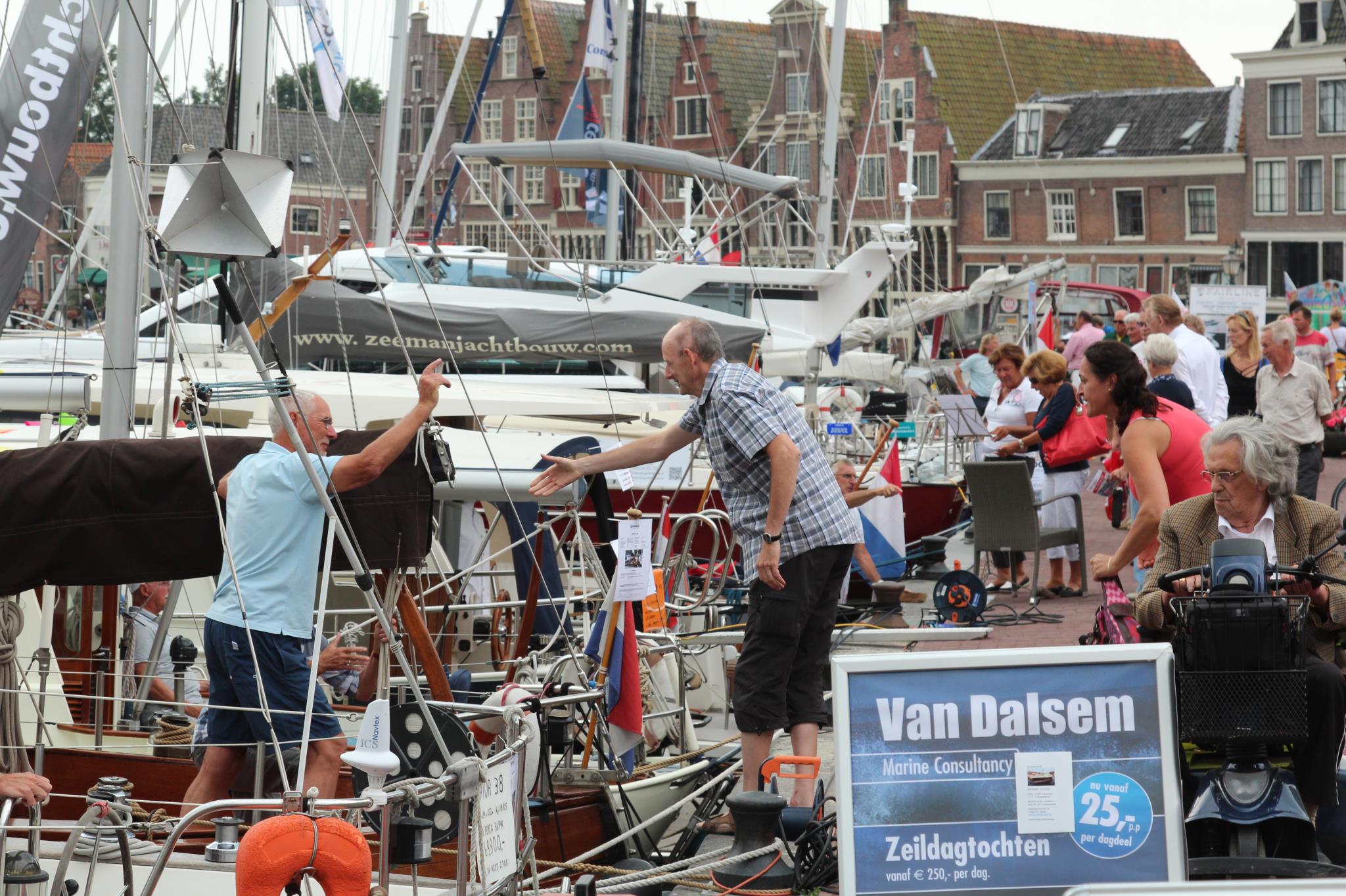Handje klap is op de Steiger niet nodig...