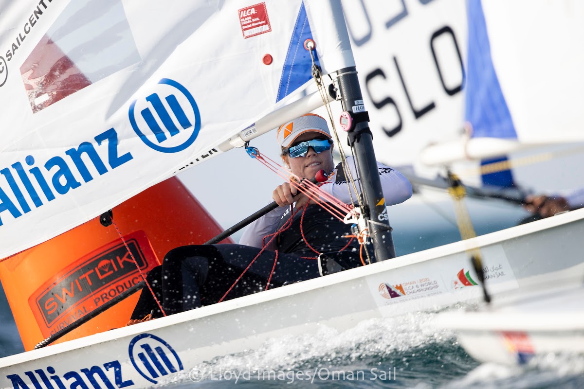 Belgische Emma Plasschaert wereldkampioen Laser Radial