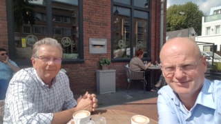 Fred Schot en Bernard Menken