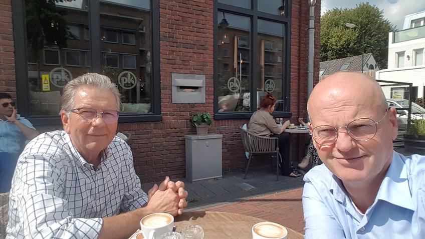 Fred Schot en Bernard Menken