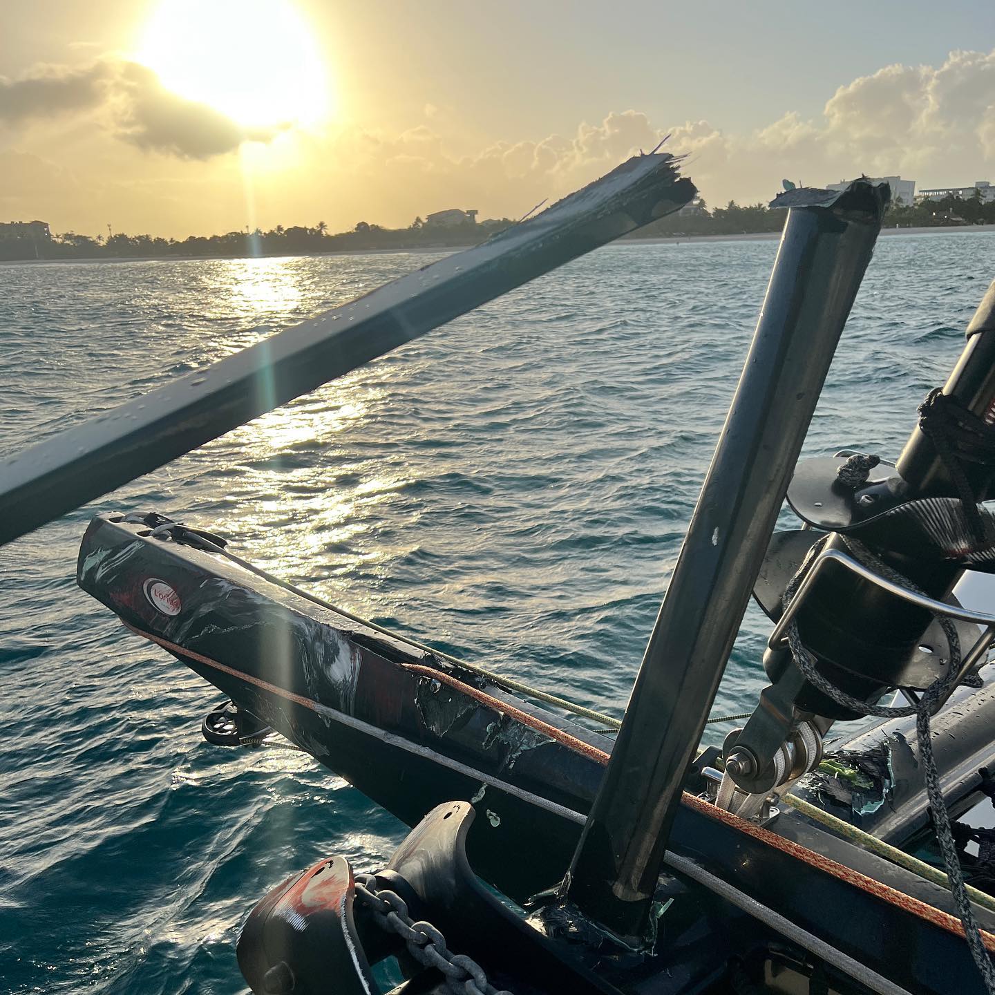 De beelden van de big crash van Great Circle 