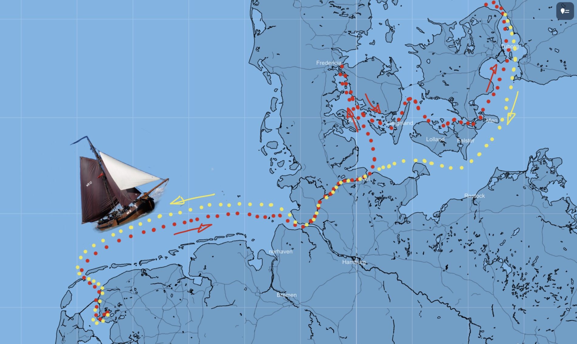 Met de palingaak naar de Oostzee
