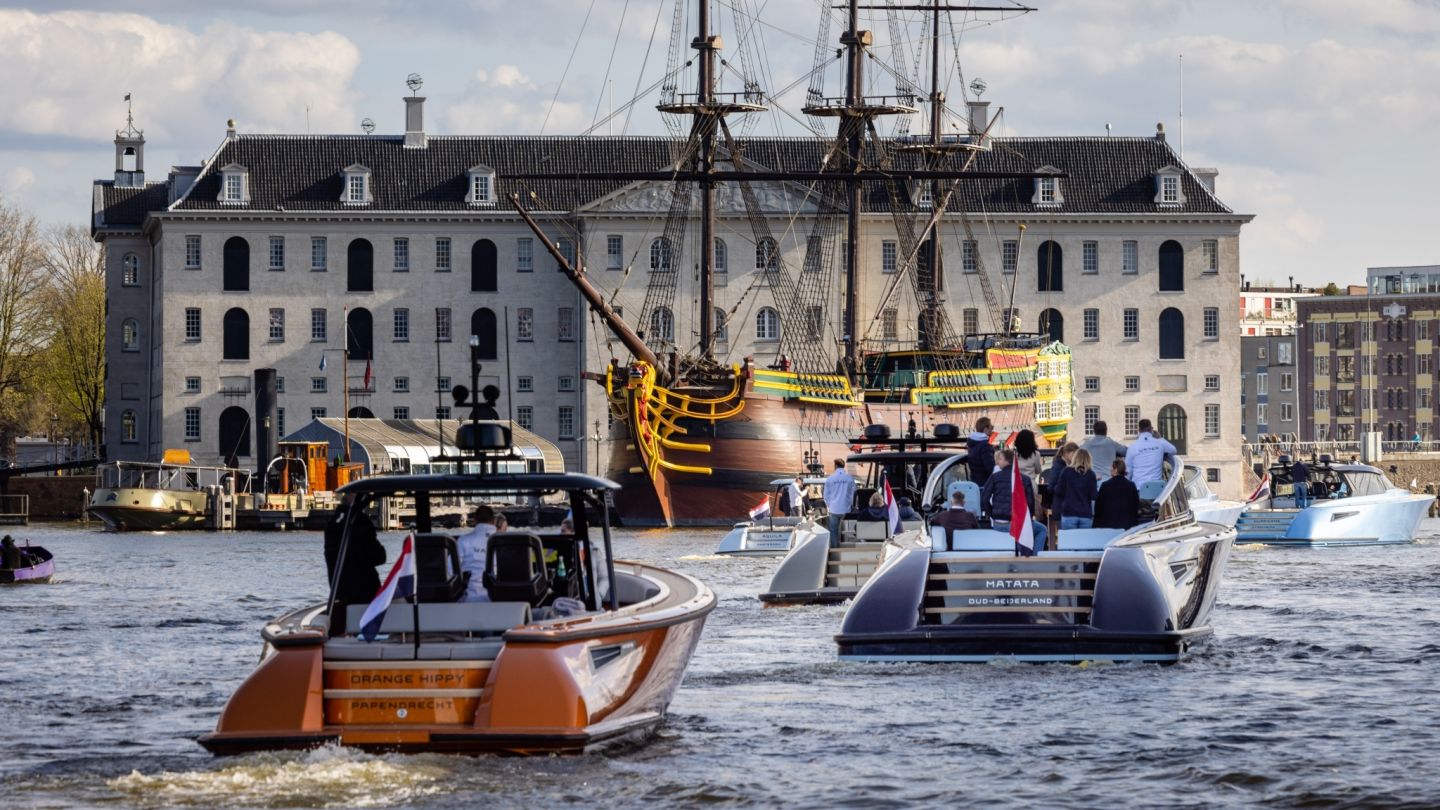 Unieke beelden van Wajers start of the season