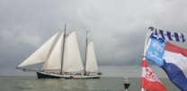 Trip 4 leg 4 Tjalk op IJsselmeer