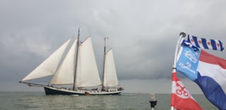 Trip 4 leg 4 Tjalk op IJsselmeer