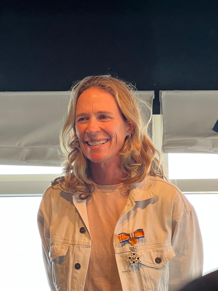 Carolijn Brouwer Ridder in de Orde van Oranje-Nassau
