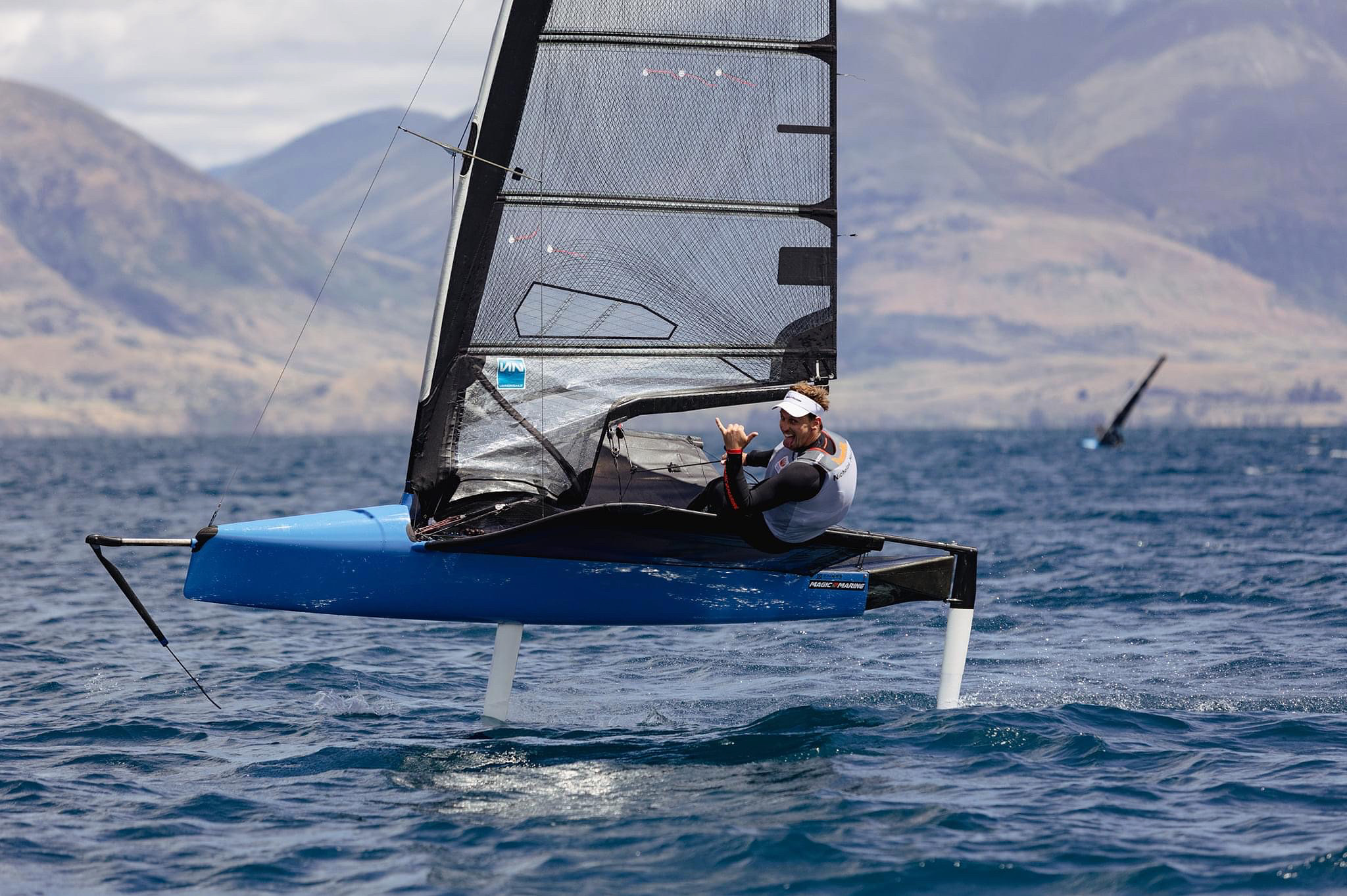 Nicholas Heiner zet zinnen op SailGP