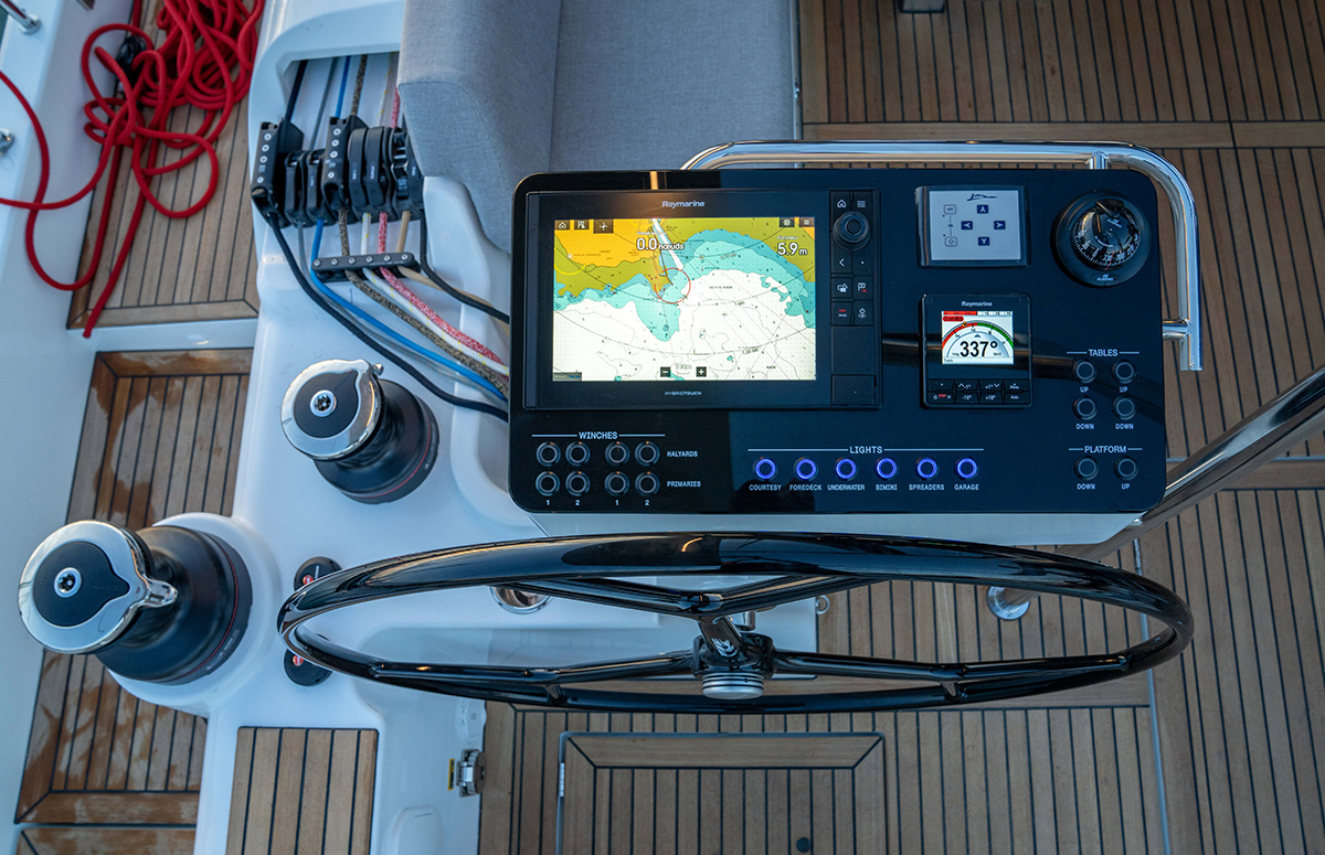 Raymarine maritieme elektronicapartner Oceanis-zeiljachten van Beneteau