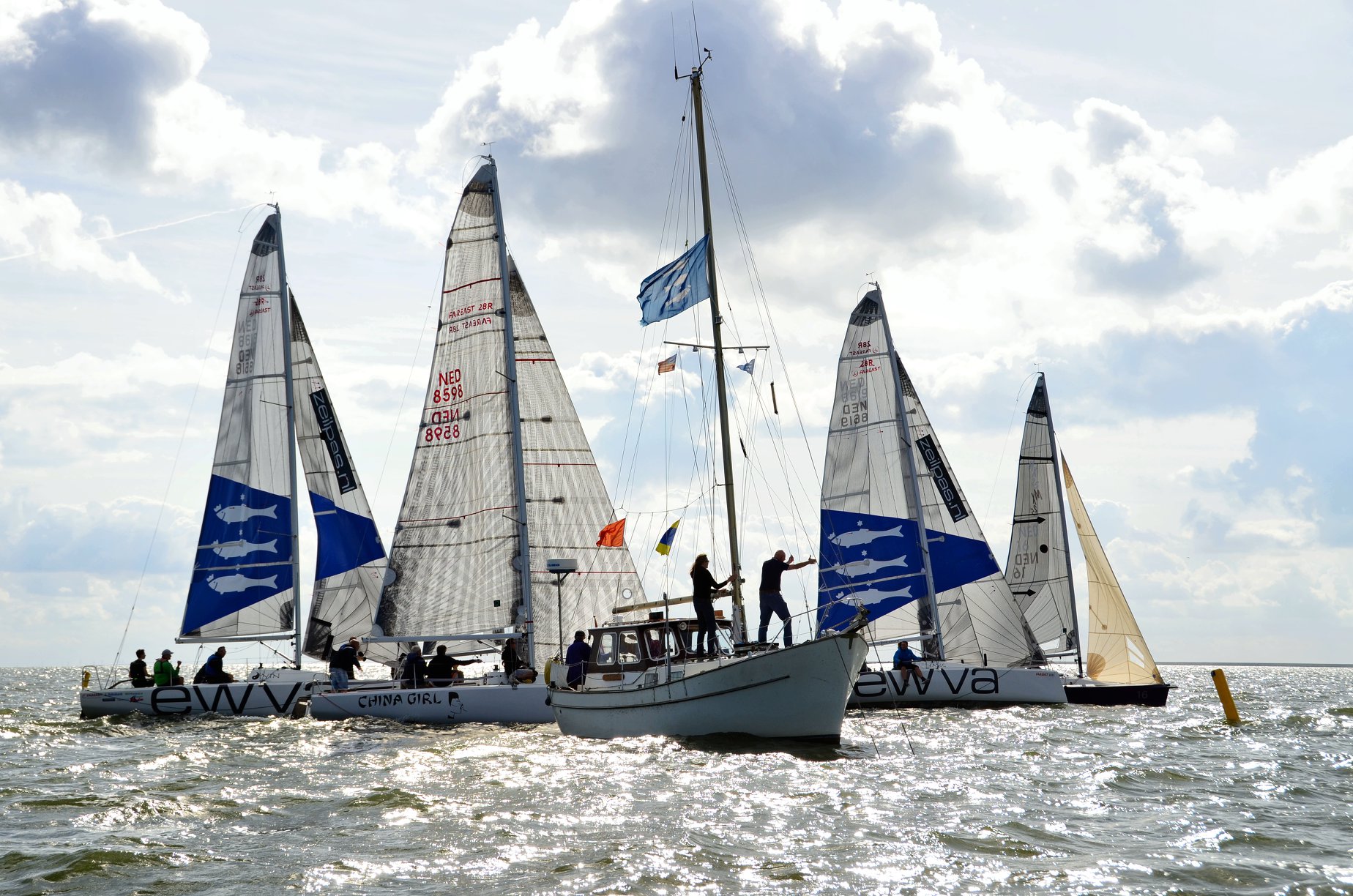 Winterwedstrijden in Enkhuizen met ligplaats in Compagnieshaven 