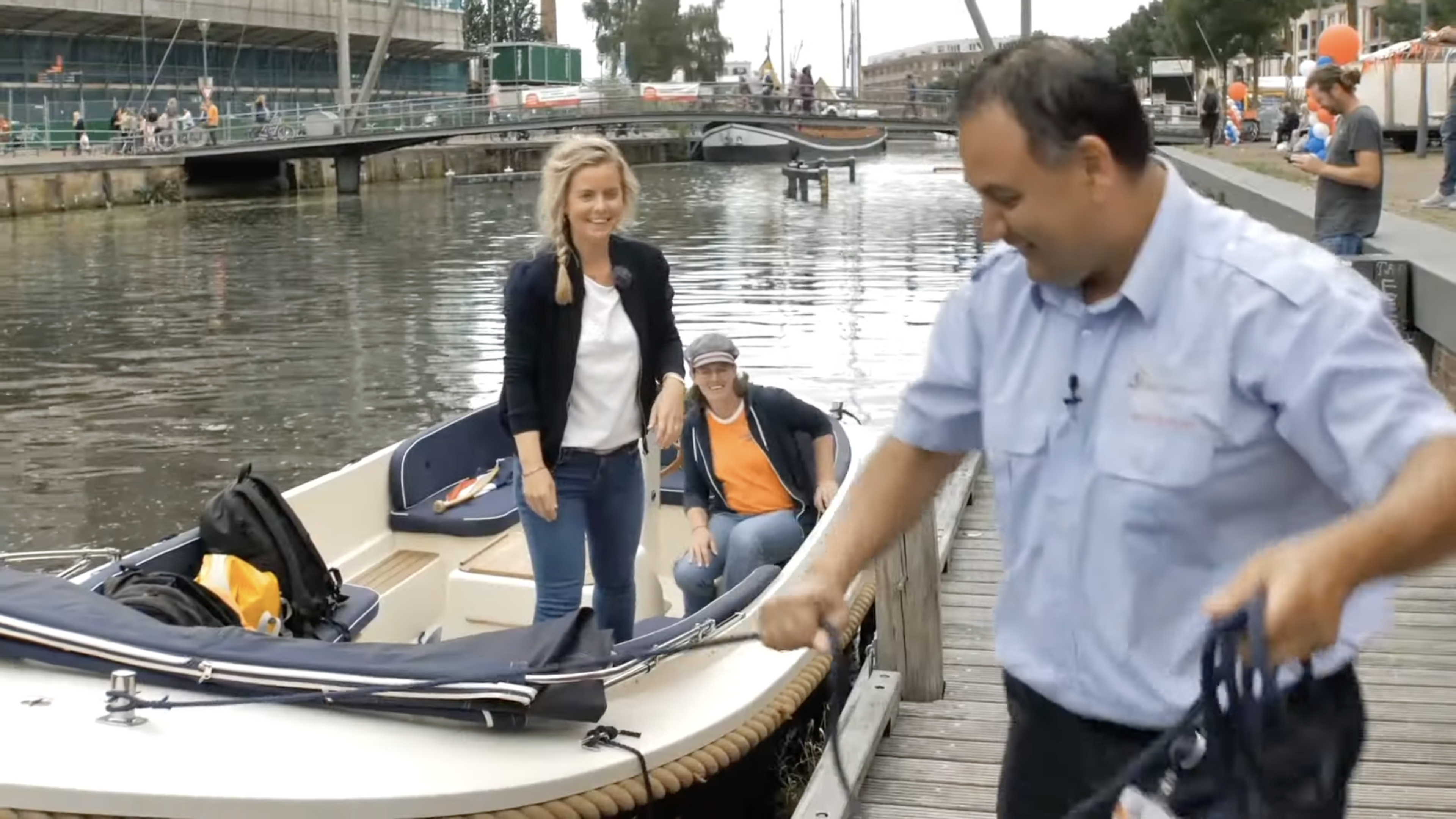 Met de sloep naar verrassend Amersfoort (+video)